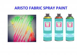 China Colorful White Black Silver Fabric Paint Spray for Textile DIY T Shirt Use Eco - friendly on sale