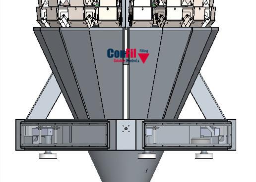 Cheap Multihead Weigher Packing Machine for Sausage Meat Packing System ROMA Thermoforming Packaging Machine for sale