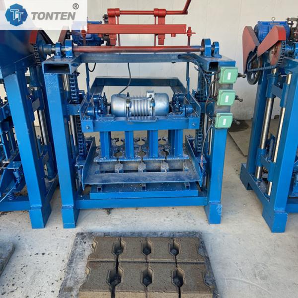 Cheap Road Brick Making Machine Semi-automatic Concrete Block Molding Machine for sale