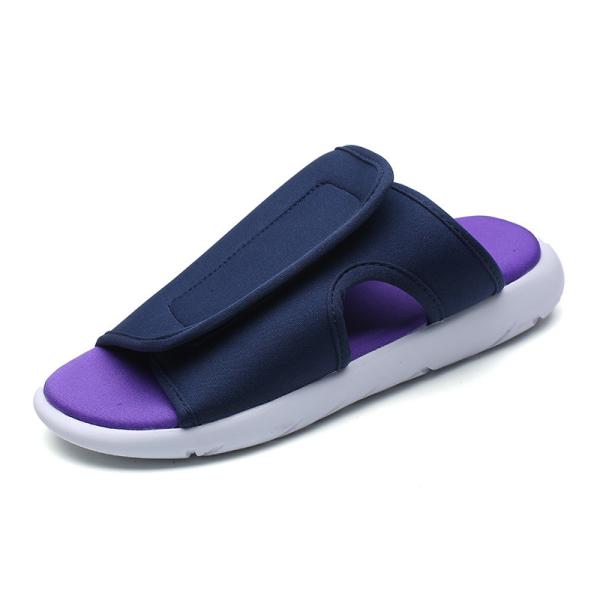 Cheap Adjustable Open Toe Indoor Slippers Elastic Fabric Upper Material 39-44 Size for sale