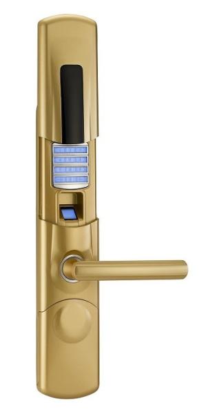 Cheap Residential Fingerprint Door Locks Access Control With Mechanical Key for sale