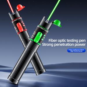 Best Green Laser Red Laser Fault Tracker For FTTH FTTB FTTX Network With SC/ST/FC Connectors And 5-100MW Output Power wholesale