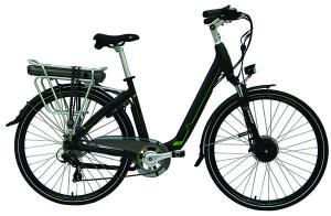 Best 25-32KM/H Electric City Bicycle , Shimano Derailleur system Urban E Bikes wholesale