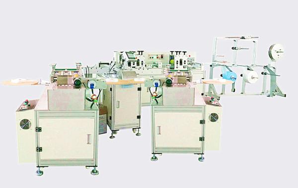 Cheap 3 Ply Face Mask Maker Machine Computer PLC Programming Control Electric Driven for sale