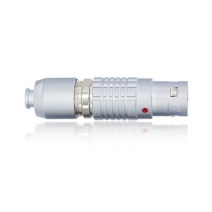 Push Pull Self Locking 10 Pin Circular Connector B Series UL ISO9001 Approved