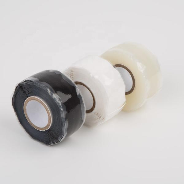 Cheap Waterproof Silicone Rubber Self Fusing Tape , Self Adhering Silicone Tape for sale