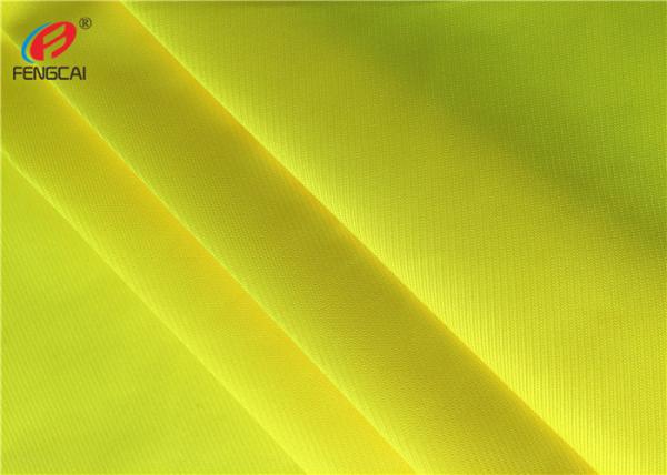 Cheap Polyester High Reflective Fluorescent Material Safety Vests Fabric for sale