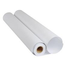 Cheap Large Format Coated Plotter Paper , 180gsm Enhanced Plotter Photo Paper for sale