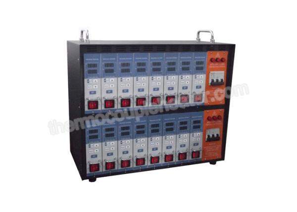 Cheap Auto Tuning hot runner controller , Multi zone Temperature Controller for Plastic Injection Machine for sale