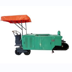 Highly Maneuverable Slipform Paver For Curbs Slope Protection And Drainage Ditches