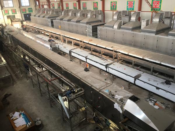 High Speed Frying And Fried Noodle Making Equipment For Fried Instant Noodle