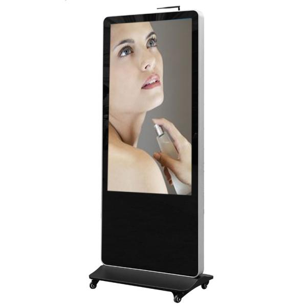 Cheap Indoor LCD Floor Standing Touch Screen Digital Signage for sale