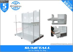 Best Grocery Store Shop Display Shelf / Product Display Stands With Outrigger Post wholesale