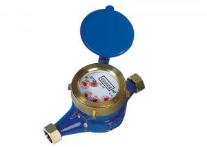 Rotary Brass Multi Jet Water Meter ISO 4064 Class B Horizontal, LXS-15E