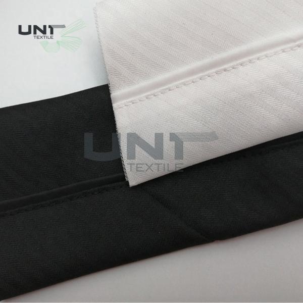 Cheap Fishbone Pattern Elastic Waistband Interlining For Waist Band Pants for sale