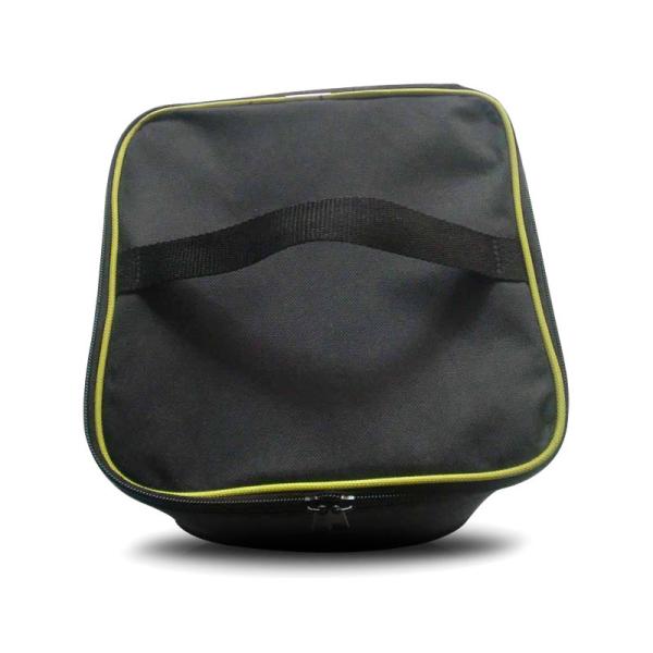 Cheap Black Square Insulated Cooler lunch Bag Printed Pattern Zipper Closure Type for sale