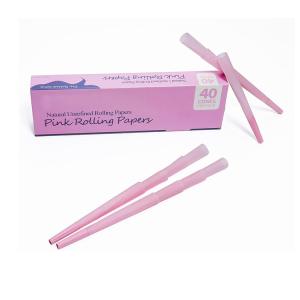 China 110mm Cigarette Rolling Paper With Tips , King Size Pre Rolled Cones on sale