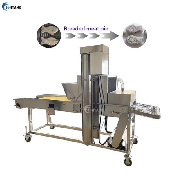 Cheap Automatic Continuous Frying Machine Chicken Battering Breading Coating for sale
