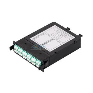 China LGX MPO Cassette Module 24 Fiber MPO to LC Cassette for MPO Fiber Optic Patch Panel on sale