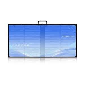 China P10.41 P12.5 LED Transparent Screen 5000nit Advertising LED Display Screen on sale