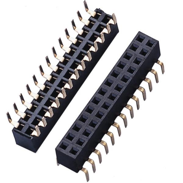 Cheap Double Row Female Header Connector Provision Broke For Plug And Pin usage for sale