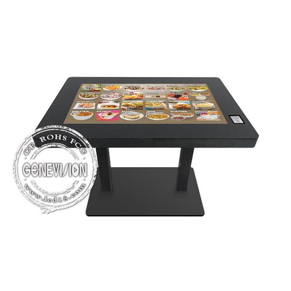 Cheap 43in LCD Interactive Touch Screen WiFi Digital Signage With Scanner for sale
