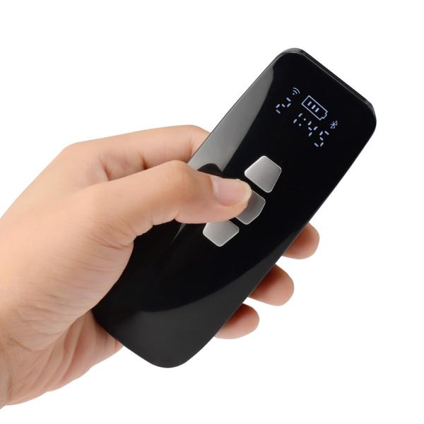 Cheap Wireless Mini Barcode Scanner Lightweight Handheld Barcode Reader With Display for sale