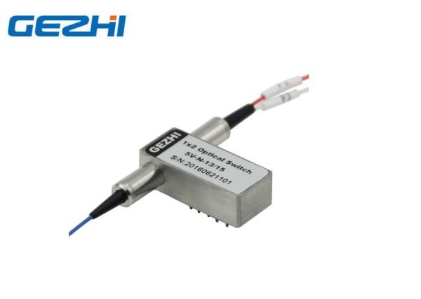 Cheap 3 Fibers 1550nm 1x2 Non Latching Fiber Optical Switches for sale