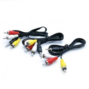 Best 20m Video Audio Cables 3 RCA To 3 RCA With Male Plug Adapter Audio Converter wholesale