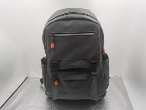 China Black/Grey Personalized Custom Laptop Backpack With Multi Compartment Design on sale