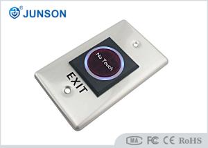 Best Infrared Touch Free Exit Push Button Door Release Sensor SS304 Plating Material wholesale