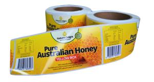China Non Residue Waterproof  Honey Glass Jars  Labels and Seal Sticker on sale