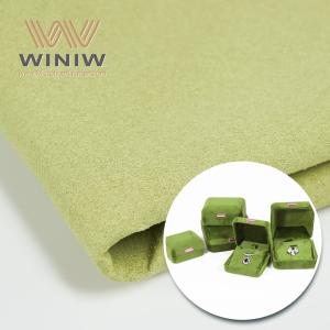 No Fading Microsuede Synthetic Suede PU Material Ultra Suede Leather For Display Stands