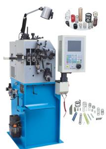 Unlimited Feed Length CNC Spring Machine Computer Control Diameter 0.2 Mm - 1.2 Mm