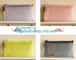 Zip lockk document file bag, Document File Folder /Document Bag, Mesh pattern