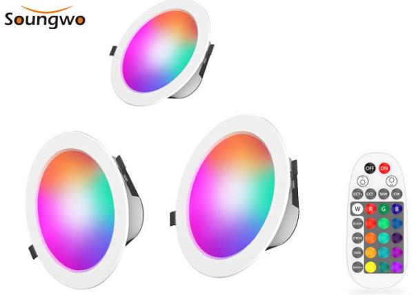 Cheap Smart Downlights APP Group Control Bluetooth Mesh Network Led Music Bulb for sale