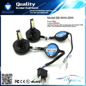 China MH4 2600LM COB Motorcycle LED Headlight on sale