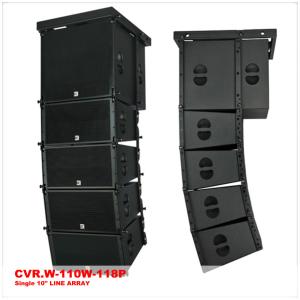 Best Single 10 Inch Active Line Array Speaker System Birch Plywood wholesale