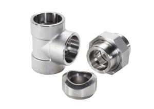 High Precise  Stainless Steel Socket Weld Fittings , ASTM A182 F304 Ss Pipe Fittings