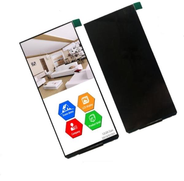 Cheap 4.4Inch 550x100 IPS Mono TFT Display For Security Monitoring for sale
