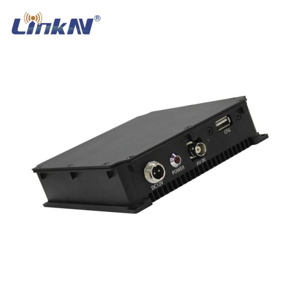 Cheap Rugged Analog NTSC PAL Video Transmitter for UGV EOD Robots COFDM QPSK AES Encryption Low Delay 300-2700MHz for sale