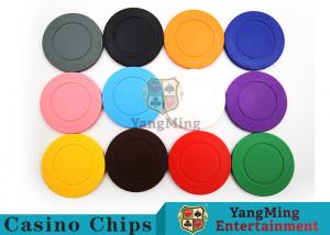 Best Roulette Dedicated / Solid Color ABS Poker Chips Can Be Custom or Print Logo wholesale