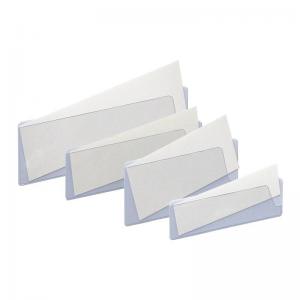Best Plastic Adhesive Label Holders For Binders 150*50mm 100*30mm wholesale