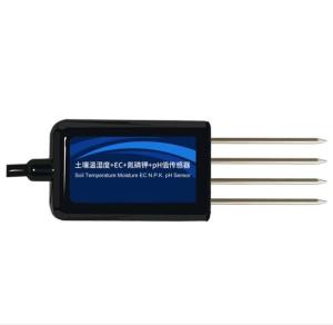 Best Moisture Range 0-100% RS485 PH Temperature Moisture EC NPK Soil Multi-Parameter Sensor wholesale