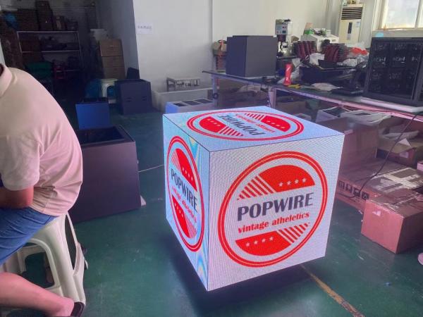 Cheap 220v Led Screen Cube Synchronous / Asynchronous for sale