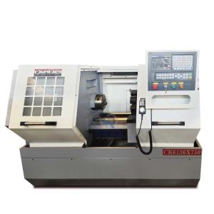 China Siemens System CK6136 New Flat Bed Automatic Cnc Lathe Machine For Metal on sale