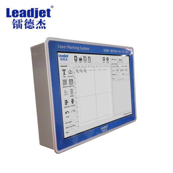 Cheap 40 Watt CO2 Laser Coding Machine Air Cooling With Touch Screen for sale