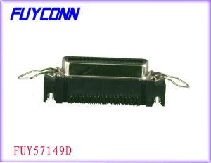 China 2.16mm Pitch 36 pin configurations Ribbon R/A PCB Dip Type Connetor with Latch and Board lock on sale