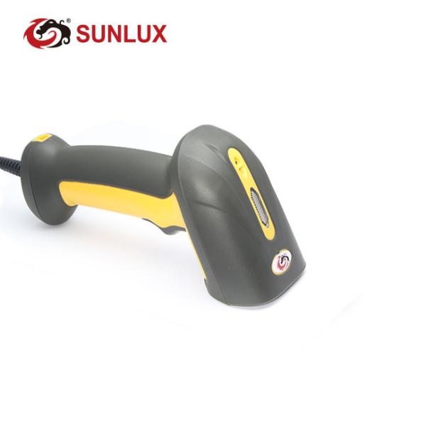 Cheap Strong Decoding Laser High Level Logistic Barcode Scanner Reader Black for sale