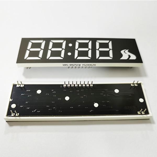 Cheap Digital FND Seven Segment Custom LED Displays Common Anode 89*25mm for sale
